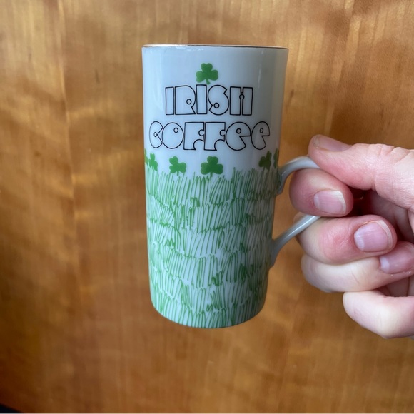 Vintage porcelain Irish coffee mug - Picture 5 of 9